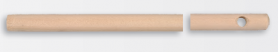 Kij 140 cm z otworem Kaem