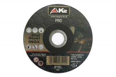 Tarcza do przecinania PRO K2 22x125x1,0mm