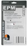 Zraszacz pistoletowy regulowany 7-funkcyjmy soft silver