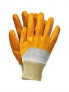 Rękawice nitrylowe ze ściągaczem żółte reconit-y 9, pp-020
