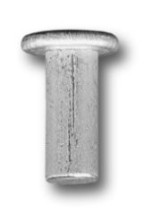 Nit aluminiowy pełny z łbem walcowym 5.0*16 mm