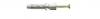 Kołek uniwersalny z kołnierzem nylon typ up 8*50/4,5*60mm