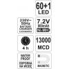 Lampa diodowa warsztatowa led 60+1