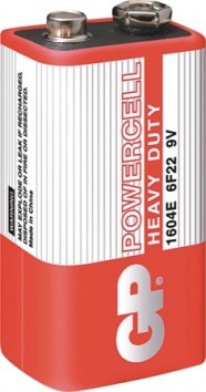 Bateria powercell 9.0v 6f22