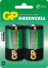 Bateria greencell 1.5v r20 2 sztuki