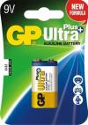 Bateria ultra+ alkaline 9v 6lf22