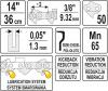 łańcuch tnący do pilarki 14'''' 3/8'' 1.3mm 50z