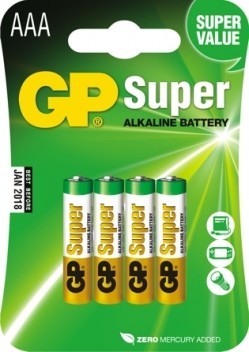 Bateria super alkaline aaa lr3 1.5v 6 sztuk
