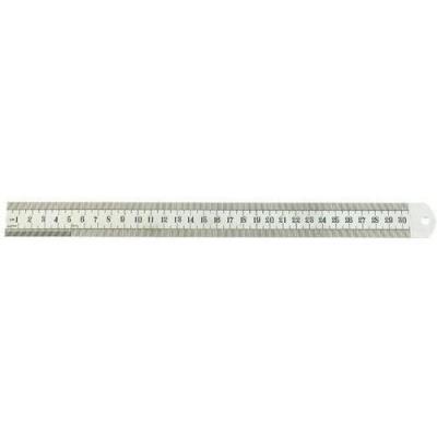 Przymiar liniowy stal nierdzewna 30cm