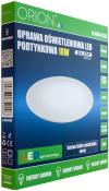 Panel led podtynkowy okrągły slim 18w, 1440lm, 225mm