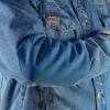 Kurtka jeansowa ocieplana denim rozm. xl