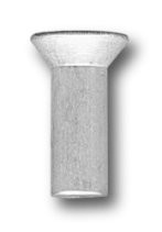 Nit aluminiowy pełny z łbem stożkowym płaskim 4.0*10 mm