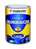 Emalia chlorokauczuk czarna 5l