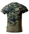 T-shirt roboczy z nadrukiem camo, rozm.m