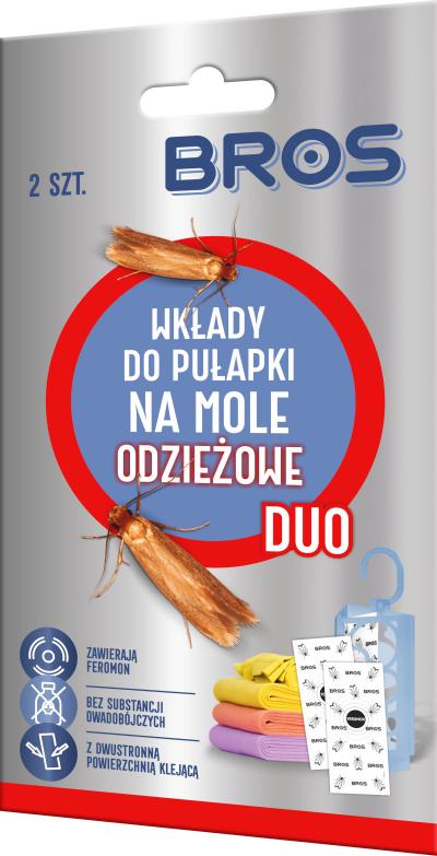 Wkładka do pułapki na mole odzieżowe duo 2 szt.