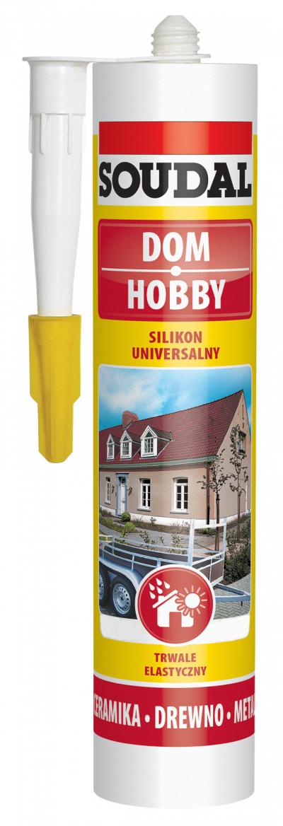 Silikon soudal 280ml szary                                  