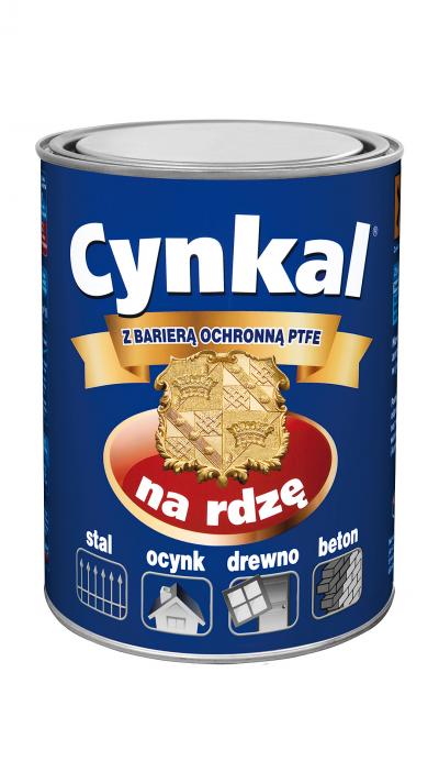 Gruntoemalia akrylowa cynkal 0,3l brązowy 8016              