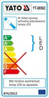 Lampa warsztatowa 2in1 led                                  