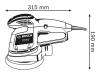 Szlifierka mimośrodowa gex ac 34-150 340w 150mm             