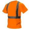 Koszulka t-shirt ostrzegawczy pomarańczowy, rozmiar m       