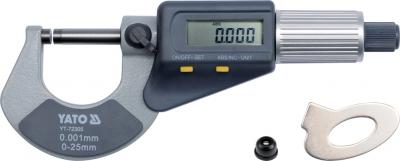Mikrometr 0-25mm z wyświetlaczem cyfrowym                   