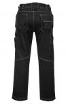 Spodnie ochronne do pasa, czarne, bojówki pw304bkr,r.34-eu50