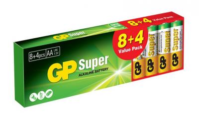 Bateria super alkaline aa lr6 1.5v 12 sztuk                 