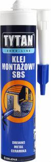 Klej montażowy 280ml tytan euro-line