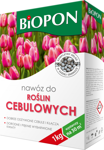 Nawóz, do roślin cebulowych granulat 1kg                    