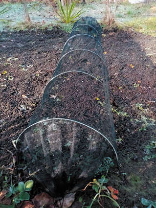 Tunel ochronny roślin czarny 300*45*45cm                    