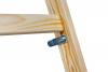 Drabina drewniana braket standard 2x5 szczebli 153cm        