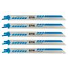 Brzeszczot do piły szablastej 225mm 14tpi metal s1122b 5 szt