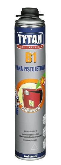 Pianka pistoletowa tytan b1 750ml ognioodporna