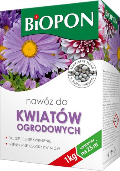 Nawóz, do kwiatów ogrodowych granulat 1kg                   