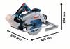 Pilarka tarczowa gks 18v-68 gc 2*8.0ah lb                   