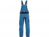 Spodnie cxs ogrodniczki stretch niebiesko-czarne rozmiar 54 