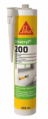 Akryl wysokiej klasy sikacryl-200 biały 300ml