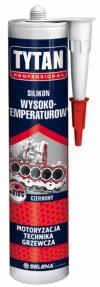 Silikon wysokotemperaturowy 280ml czerwony