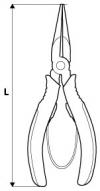 Szczypce płaskie 130mm                                      