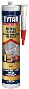 Silikon tytan sanitarny idealna łazienka 280ml bezbarwny