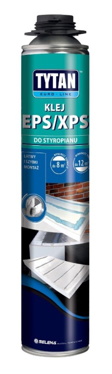 Klej do styropianu tytan euro-line eps/xps 750ml