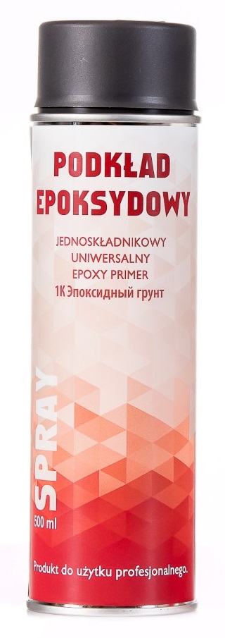 Podkład epoksydowy 500ml spray grafit                       