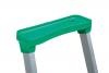 Drabina aluminiowa wolnostojąca 132cm 2 stopnie + podest