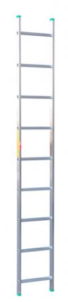 Drabina aluminiowa opieralna 252cm 9 szczebli