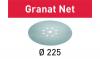 Materiały ścierne z włókniny stf d225 p320 gr net/25        
