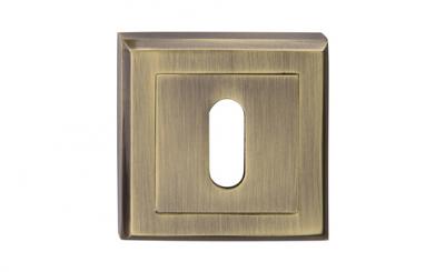 Szyld drzwiowy kwadrat patyna na klucz                      