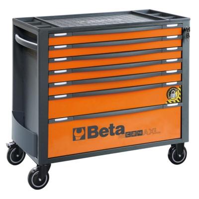 Wózek narzędziowy z 7 szufladami pomarańczowy rsc24axl      