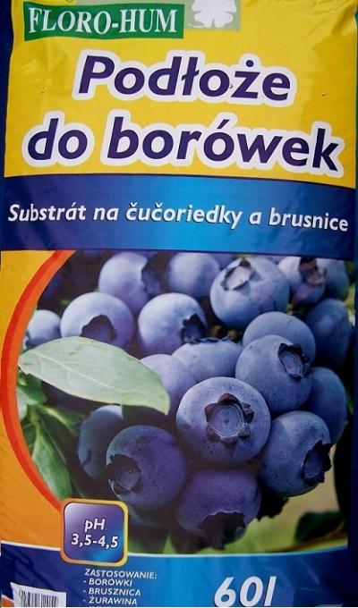 Podłoże - do borówek -  60 l.                               