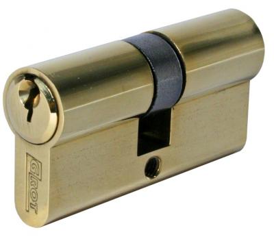 Wkładka bębenkowa 30/35mm 65mm mosiądz 5 kluczy             