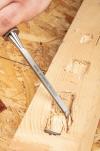Zestaw dłut 4szt. (6,12,18,24mm), drewniany uchwyt          
